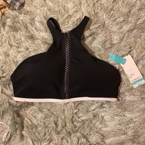 Sunsets Swim Top - Picture 2 of 7